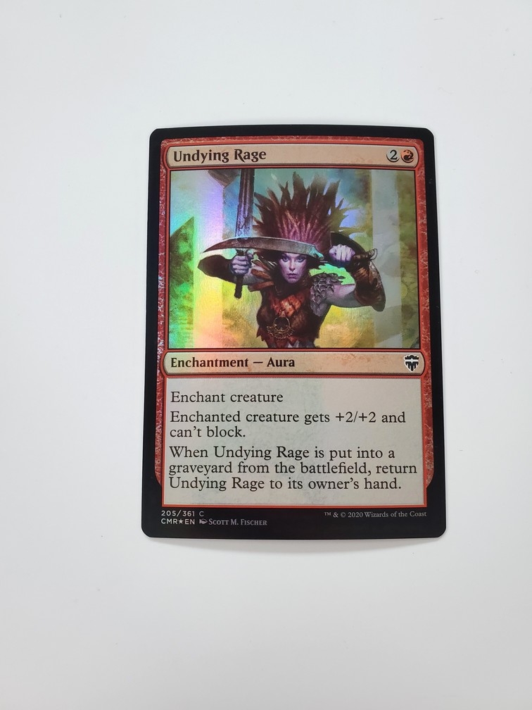 Undying Rage (Foil)