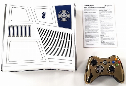 Xbox 360 (320GB) (Star Wars R2-D2 Limited Edition) (CIB)