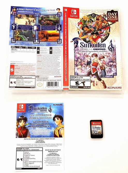 Suikoden I & II: HD Remaster [Day One Edition] (CIB)