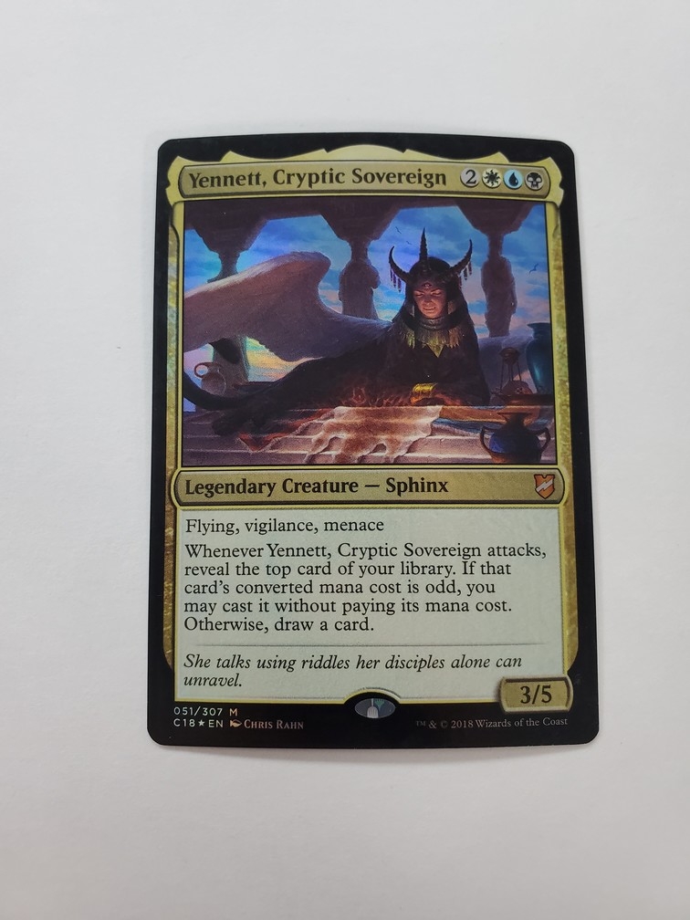 Yennett, Cryptic Sovereign (Foil)