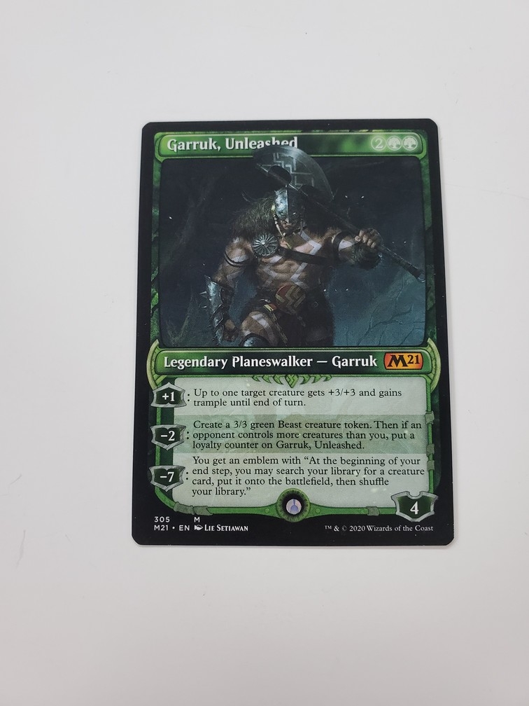 Garruk, Unleashed (Showcase)