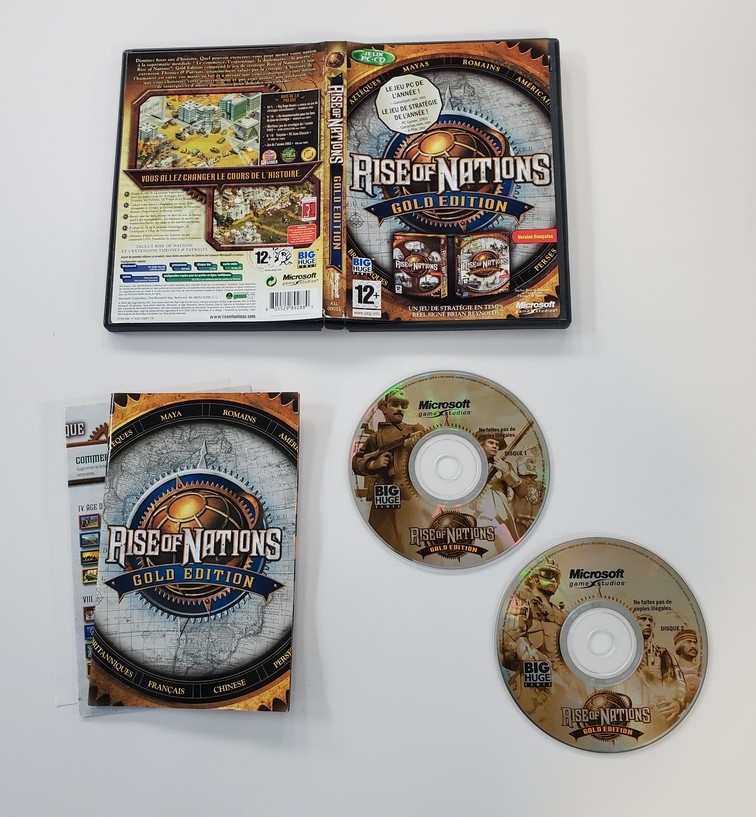 Rise of Nations (Gold Edition) (Version Européenne) (CIB)