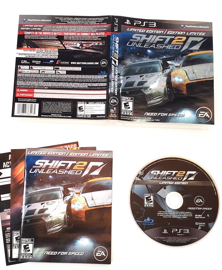 Need for Speed: Shift 2 - Unleashed [Limited Edition] (CIB)