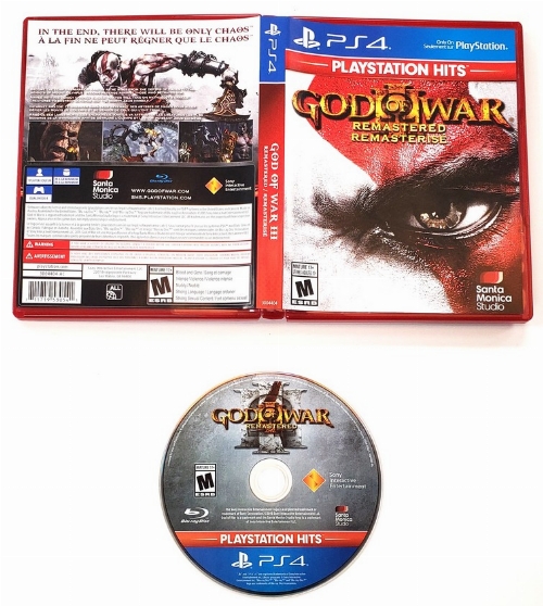 God of War III: Remastered (Playstation Hits) (CIB)