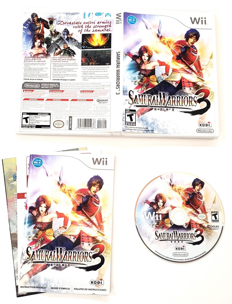 Samurai Warriors 3 (CIB)