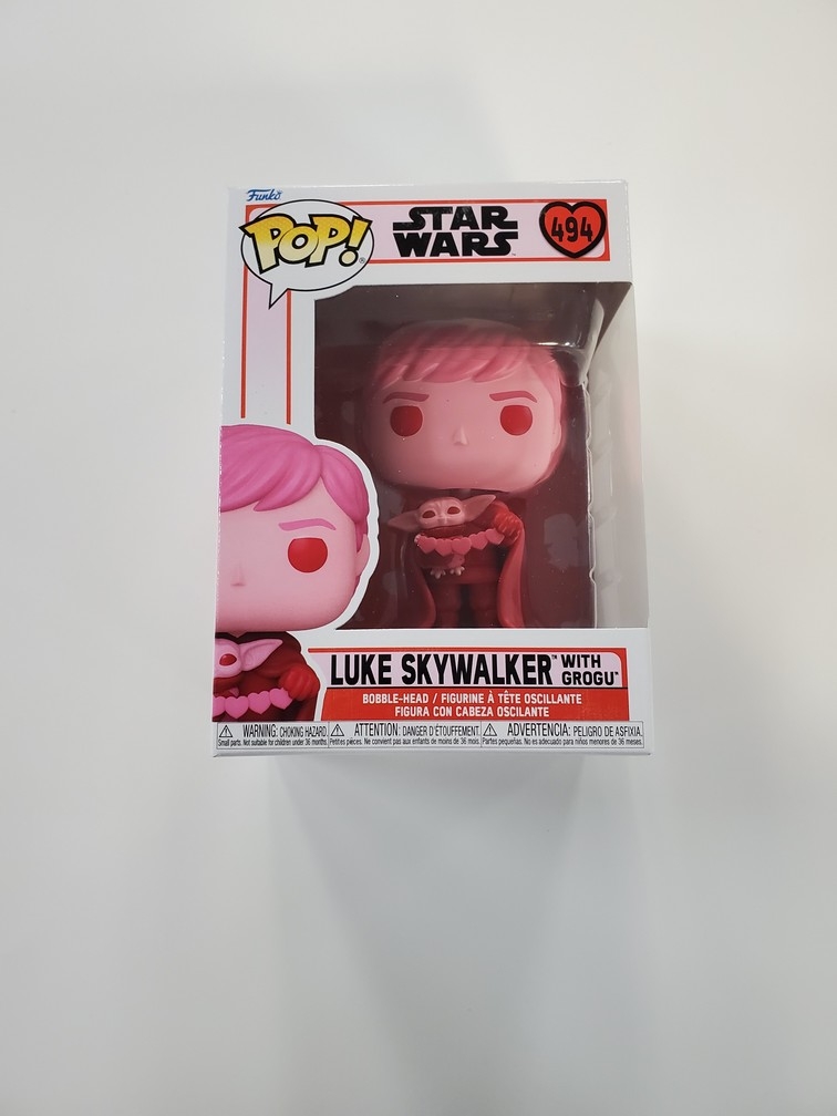 Luke Skywalker & Grogu (Pink) #494 (NEW)