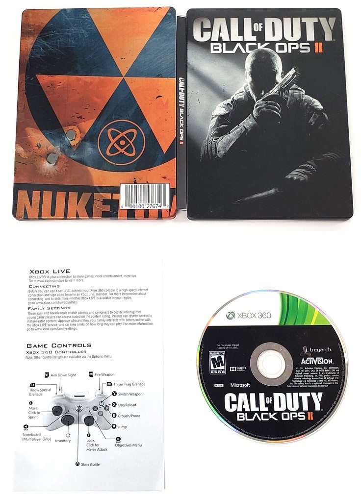 Call of Duty: Black Ops II (Steelbook Edition) (CIB)