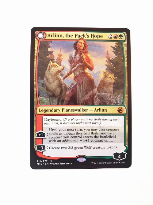 Arlinn, the Pack's Hope // Arlinn, the Moon's Fury