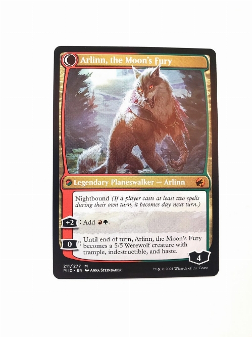 Arlinn, the Pack's Hope // Arlinn, the Moon's Fury