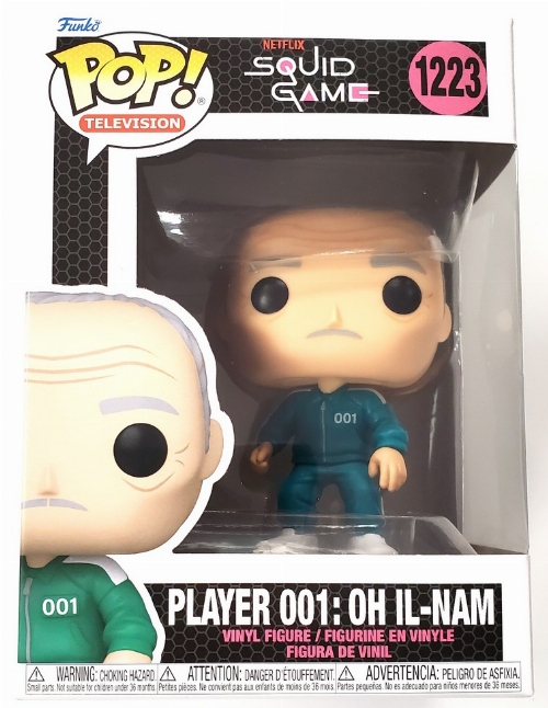 Squid Game - Player 001: Oh Il-Nam #1223 (NEW)