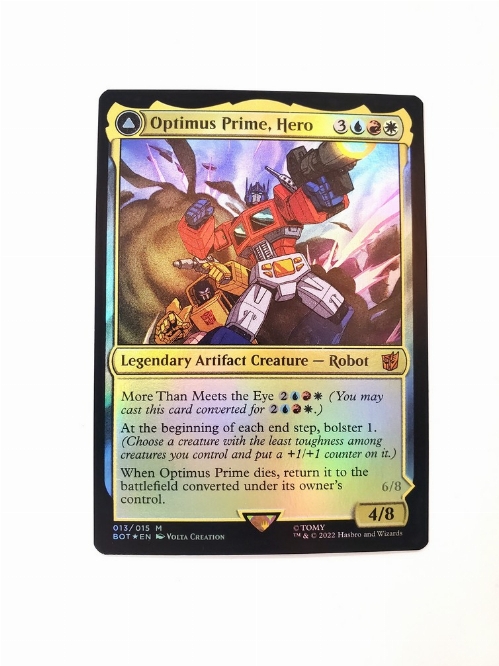 Optimus Prime, Hero // Optimus Prime, Autobot Leader (Foil)