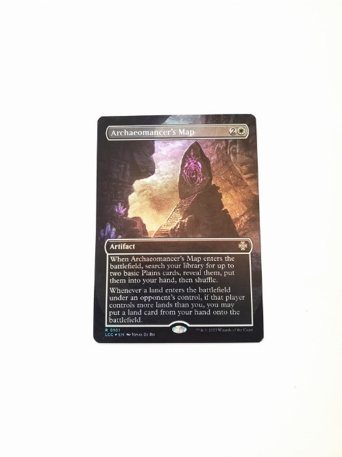 Archaeomancer's Map (Borderless) (Foil)