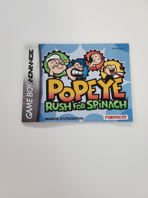 Popeye: Rush for Spinach (I)