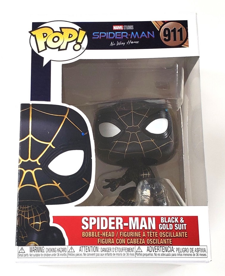 Spider-Man: No Way Home - Spider-Man (Black & Gold Suit) #911 (NEW)