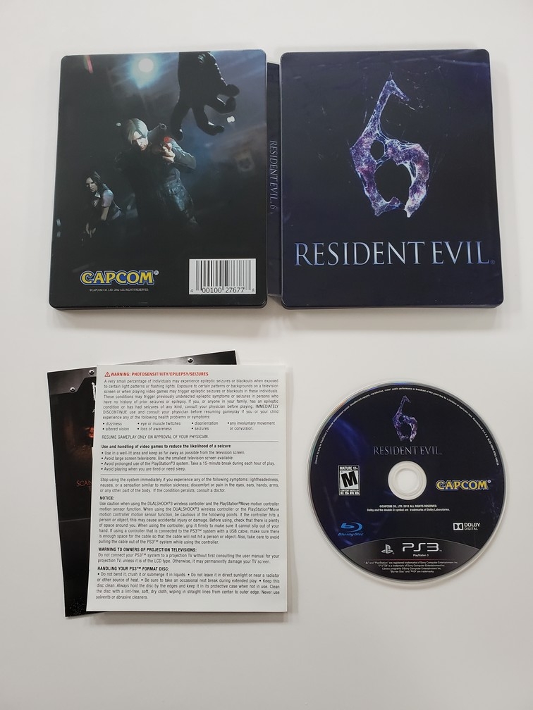 Resident Evil 6 (Steelbook Edition) (CIB)