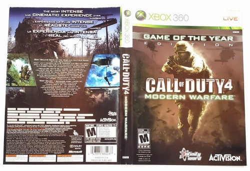 Call of Duty 4: Modern Warfare (Game of the Year Edition) (B)