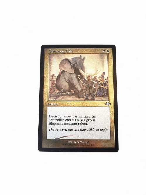 Generous Gift (Retro Frame) (Foil)