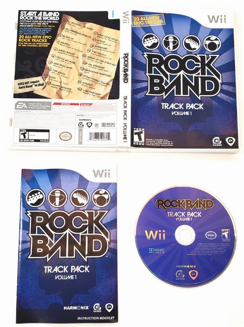 Rock Band: Track Pack Volume 1 (CIB)