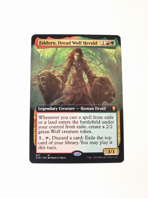 Faldorn, Dread Wolf Herald (Extended Art)