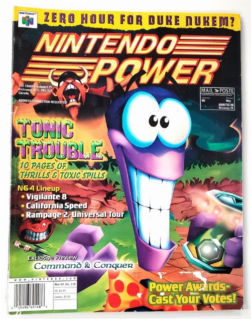Nintendo Power (Poster Included) (Vol.118)