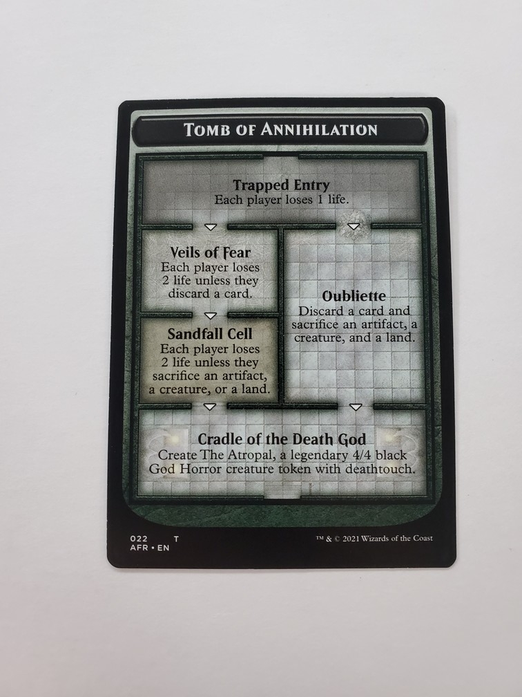 Tomb of Annihilation // The Atropal - Double-Sided Token