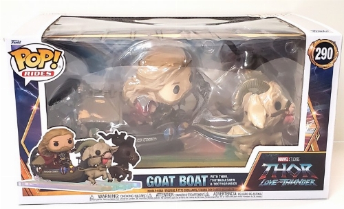 Thor: Love & Thunder - Goat Boat with Thor, Toothgnasher & Toothgrinder #290 (NEW)