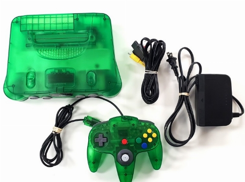Nintendo 64 Funtastic Jungle Green (Model NUS-001)