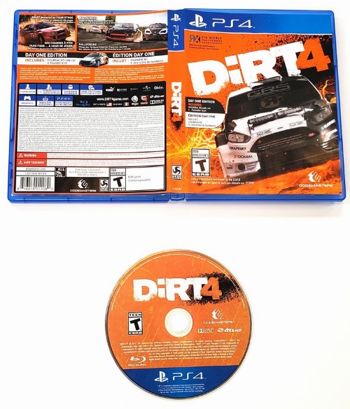 Dirt 4 (Day One Edition) (CIB)