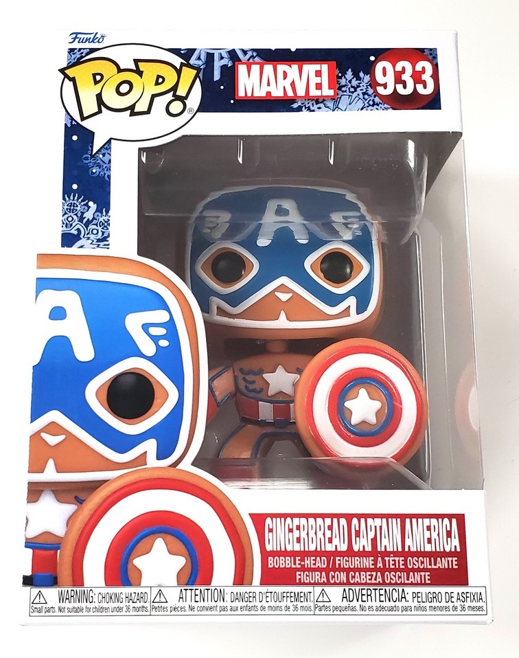 Marvel - Gingerbread Captain America #933 (NEW)