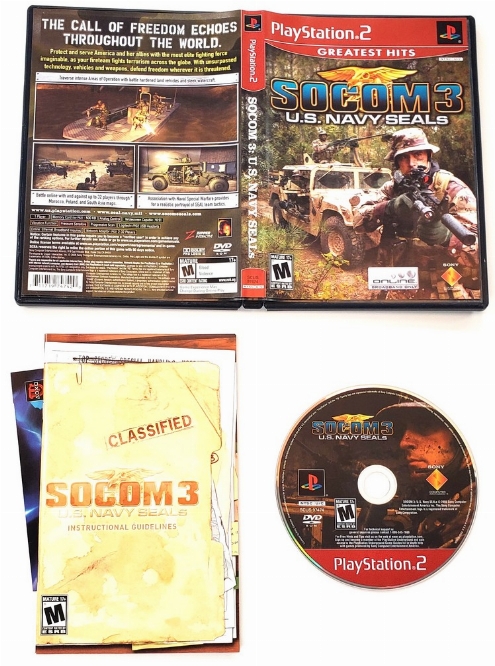SOCOM 3: U.S. Navy Seals (Greatest Hits) (CIB)