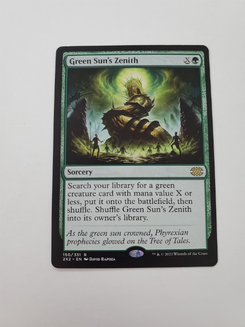 Green Sun's Zenith