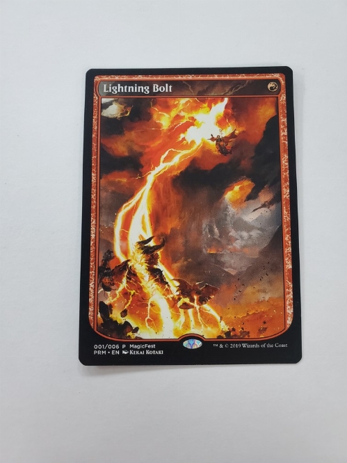 Lightning Bolt (MagicFest Cards)
