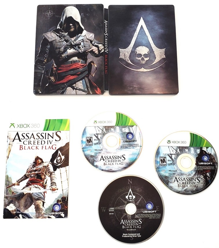 Assassin's Creed IV: Black Flag (Steelbook Edition) (CIB)