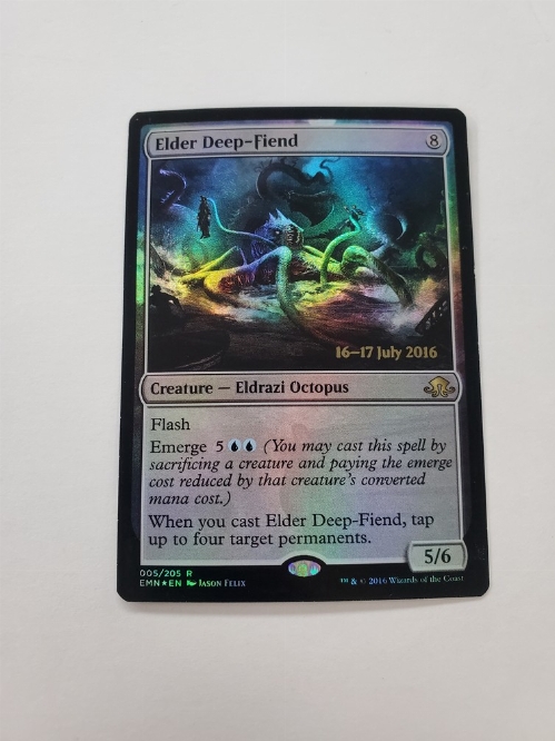 Elder Deep-Fiend (Prerelease Cards) (Foil)