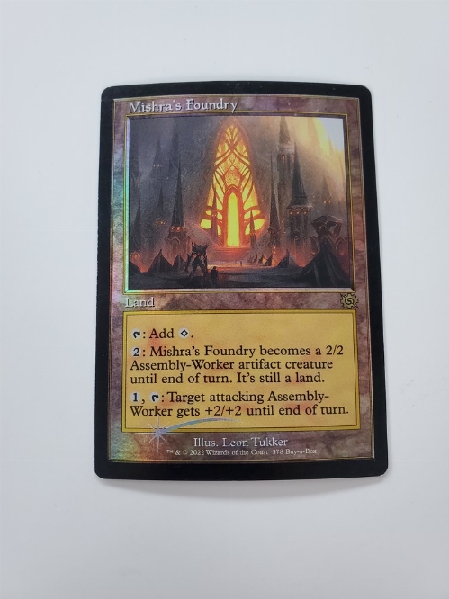 Mishra's Foundry (Buy-A-Box Promos) (Foil)