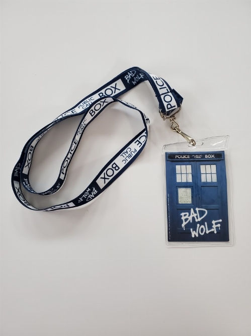 Doctor Who: Police Box Public Call Neck Keychain