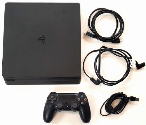Playstation 4 Slim 1TO Jet Black (Model CUH-2215B)