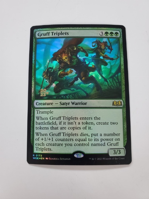 Gruff Triplets (Prerelease Cards) (Foil)