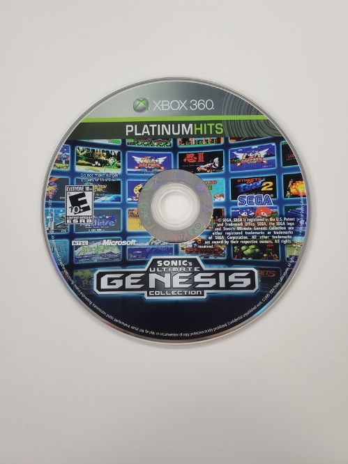 Sonic's Ultimate Genesis Collection [Platinum Hits] (C)