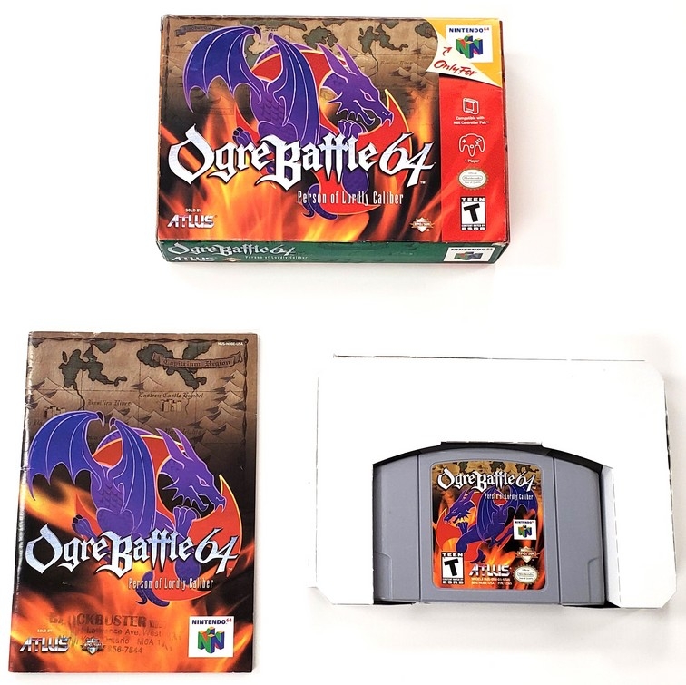 Ogre Battle 64: Person of Lordly Caliber (CIB)