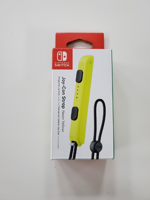 Nintendo Switch Joy-Con Strap: Neon Yellow (CIB)