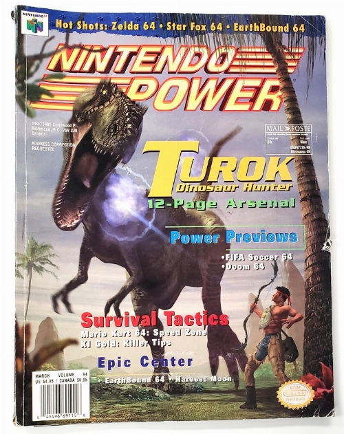 Nintendo Power (Poster Included) (Vol.94)