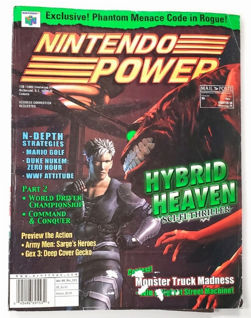 Nintendo Power (Poster Included) (Vol.123)