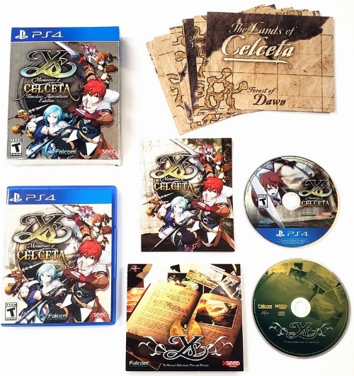 Ys: Memories of Celceta [Timeless Adventurer Edition] (CIB)