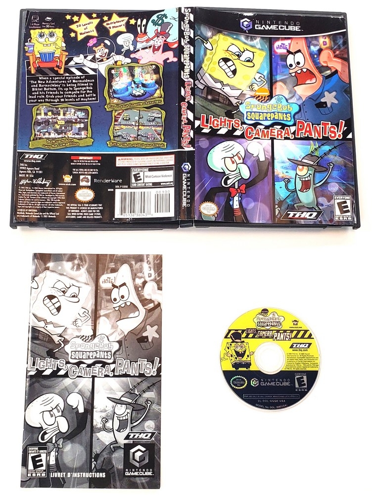 SpongeBob SquarePants: Lights, Camera, Pants! (CIB)