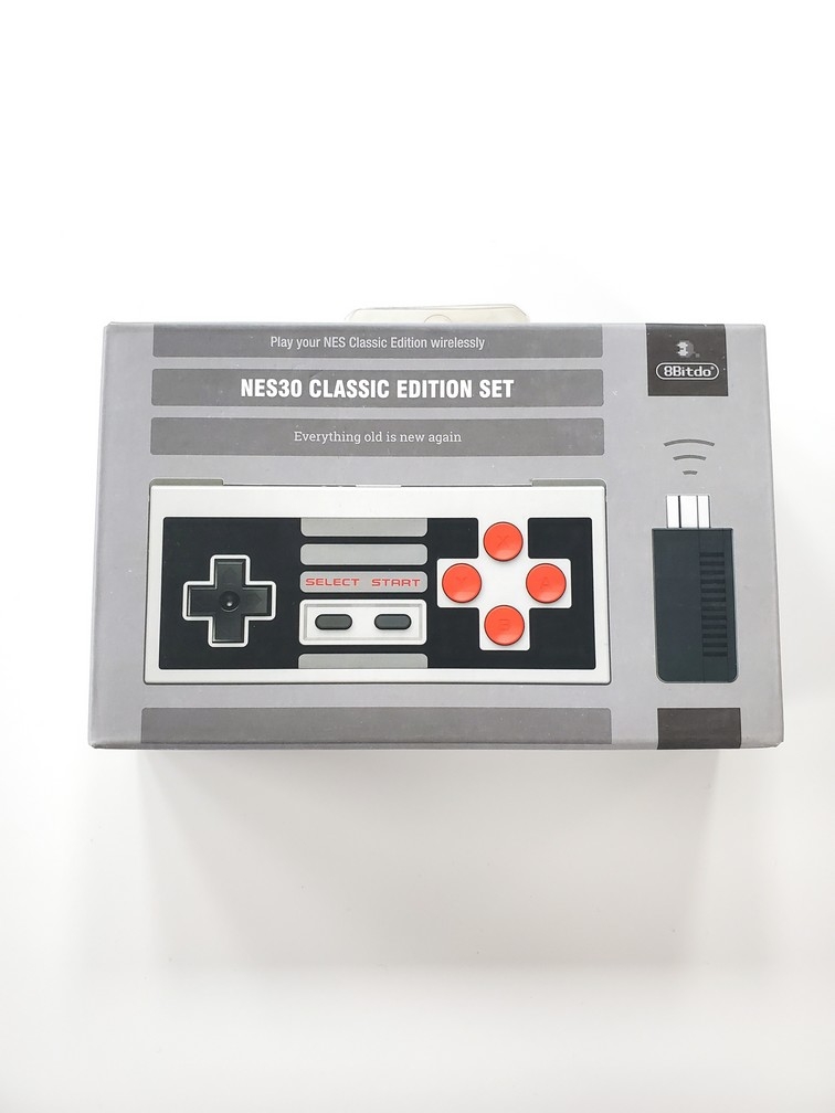 8BitDo NES30 Classic Edition Set Controller (CIB)