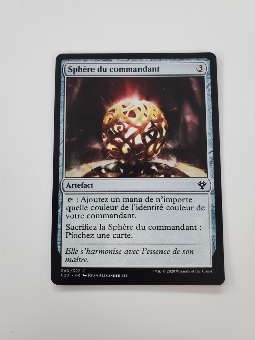 Commander's Sphere (Francaise)
