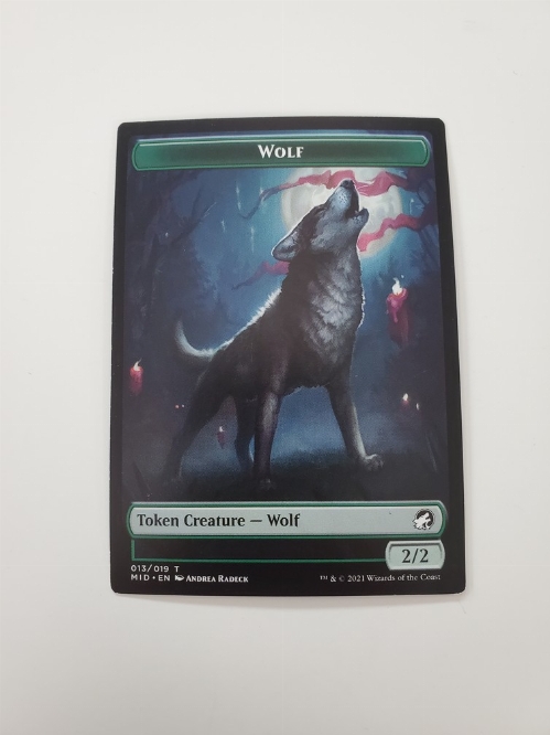 Rhino // Wolf - Double-Sided Token