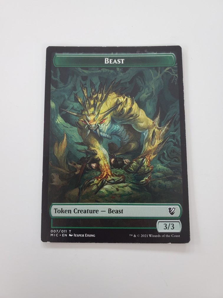 Beast // Spider - Double-Sided Token