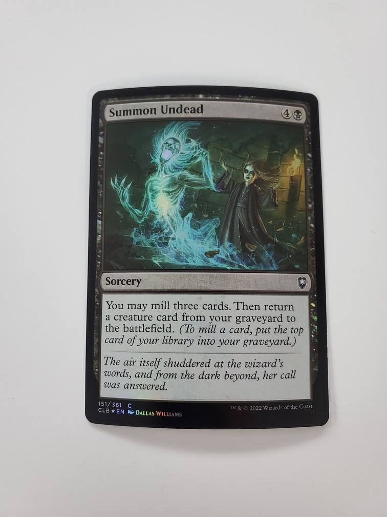 Summon Undead (Foil)